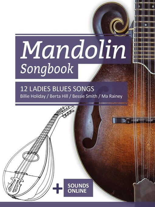 Cover image for Mandolin Songbook--12 Ladies Blues Songs--Billie Holiday, Berta Hill, Bessie Smith, Ma Rainey